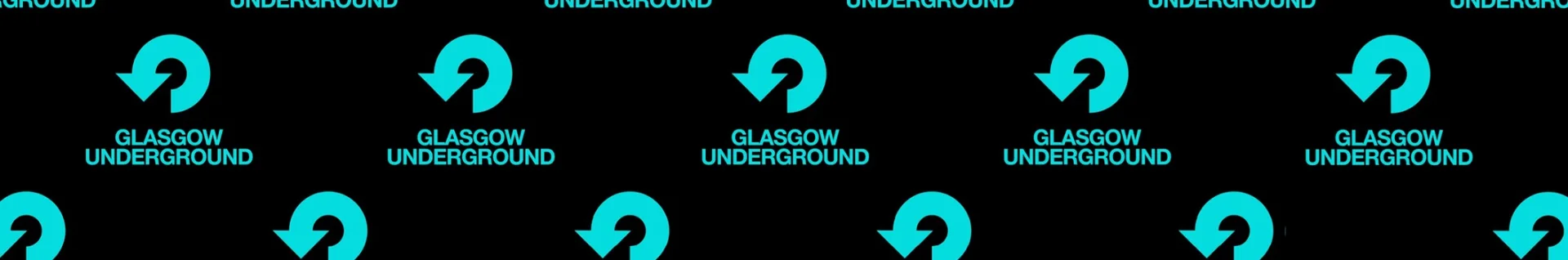 Банер канала Glasgow Underground