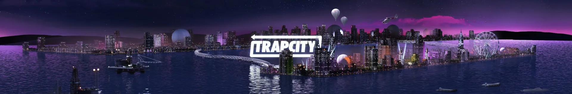 Trap City channel banner