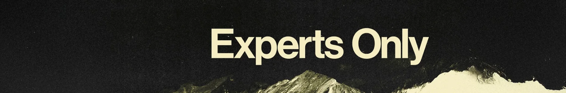 แบนเนอร์ช่อง Experts Only
