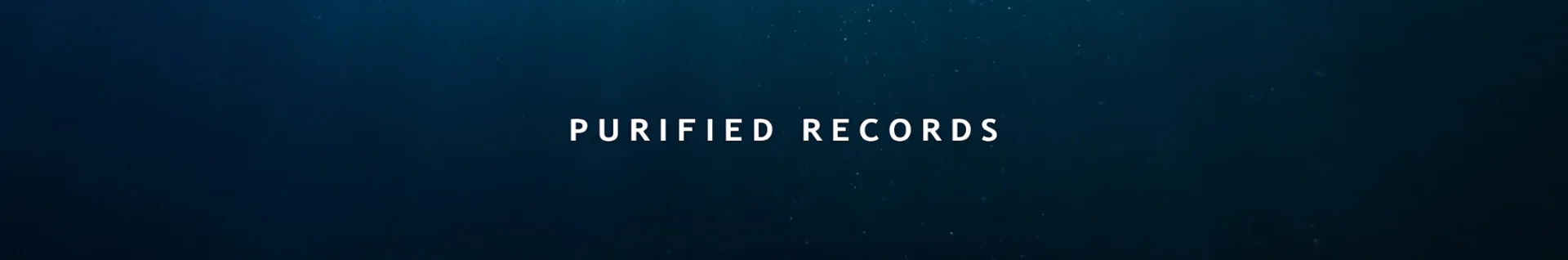 Purified Records channel banner